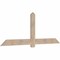 Ekena Millwork Eugene Smooth Timber Gable Bracket, Douglas Fir, 84"W x 31"H x 1 1/2"D x 5 1/2"F, 9/12 Pitch GBW084X31X0206EUG00SDF - alternate 3